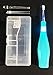 Professional Tonsil Stone Remover Tool or Earwax Removal, 3 Tips, Tonsillolith Pick with Case
