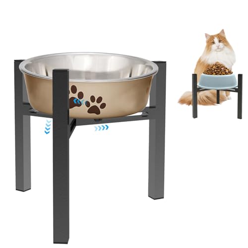 Drawinsage Elevated Cat Bowl Stand Good for Senior Cats Digestion Arthritis…