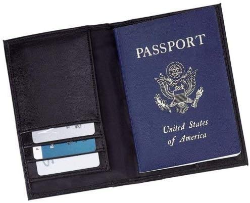 Embassy Solid Genuine Leather Passport Cover