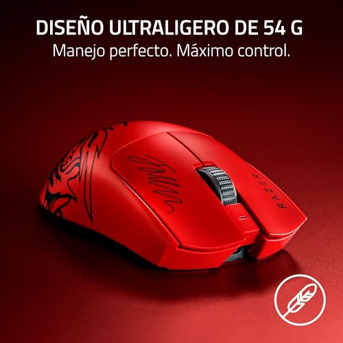 Miniatura 3 de Razer Viper V3 Pro Faker Edition - Ratón Inalámbrico Ultraligero Esports Gaming - 8k Hz Hyperpolling Diseño Ligero De 54g, Sensor Focus Pro 35k Dpi, Hyperspeed Wireless Faker