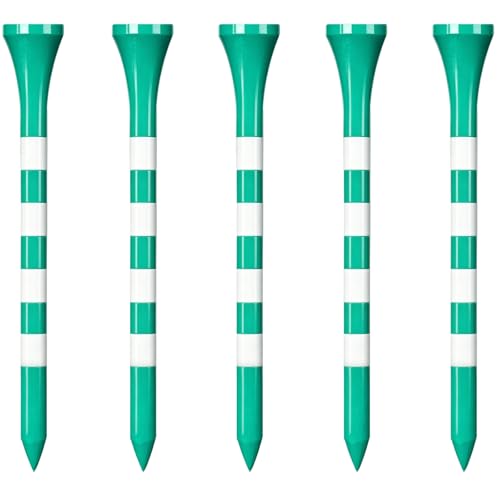 Zivisk Wooden Golf Tees 2-3/4" 100 Count 70mm Cyan