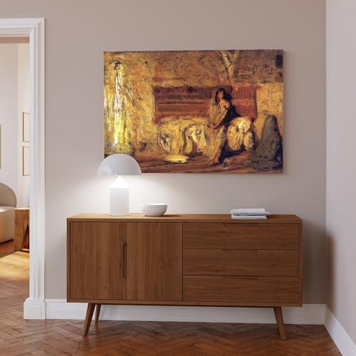 Impression sur toile Study for The Annunciation Tanner | Émotion et douceur - 6