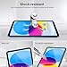 Juvraixo Screen Protector for iPad A16 2025 11th/10th 2022 Generation (11-inch/10.9) 9H Tempered Glass [Face ID & Apple Pencil Compatible] HD Clear Case Friendly[2 Pack]