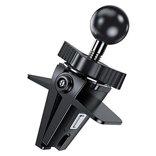 Image of VICSEED Air Vent Clip for Car Mount, Twist-Lock Anti-Shake Vent Grip, 17mm (0.67inch) Ball Head Universal for Most Phone Mount for Car