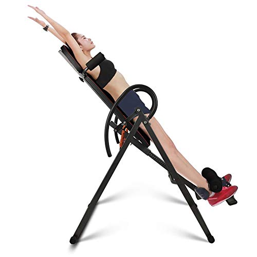 Inversion Table Household Inverted Machine Foldable Adult Stretching Machine Indoor Upside Down Fitness Equipment - Image 6