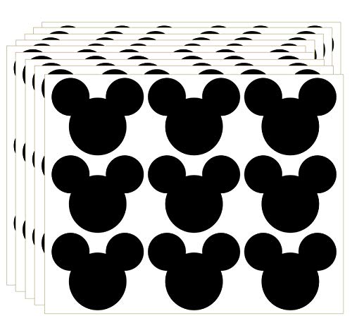 Mickey Mouse Stickers 2.62 x 2.2 Inch PVC Mickey Stickers - 90 Pack - Perfect for Mickey Mouse Themed Birthday Party
