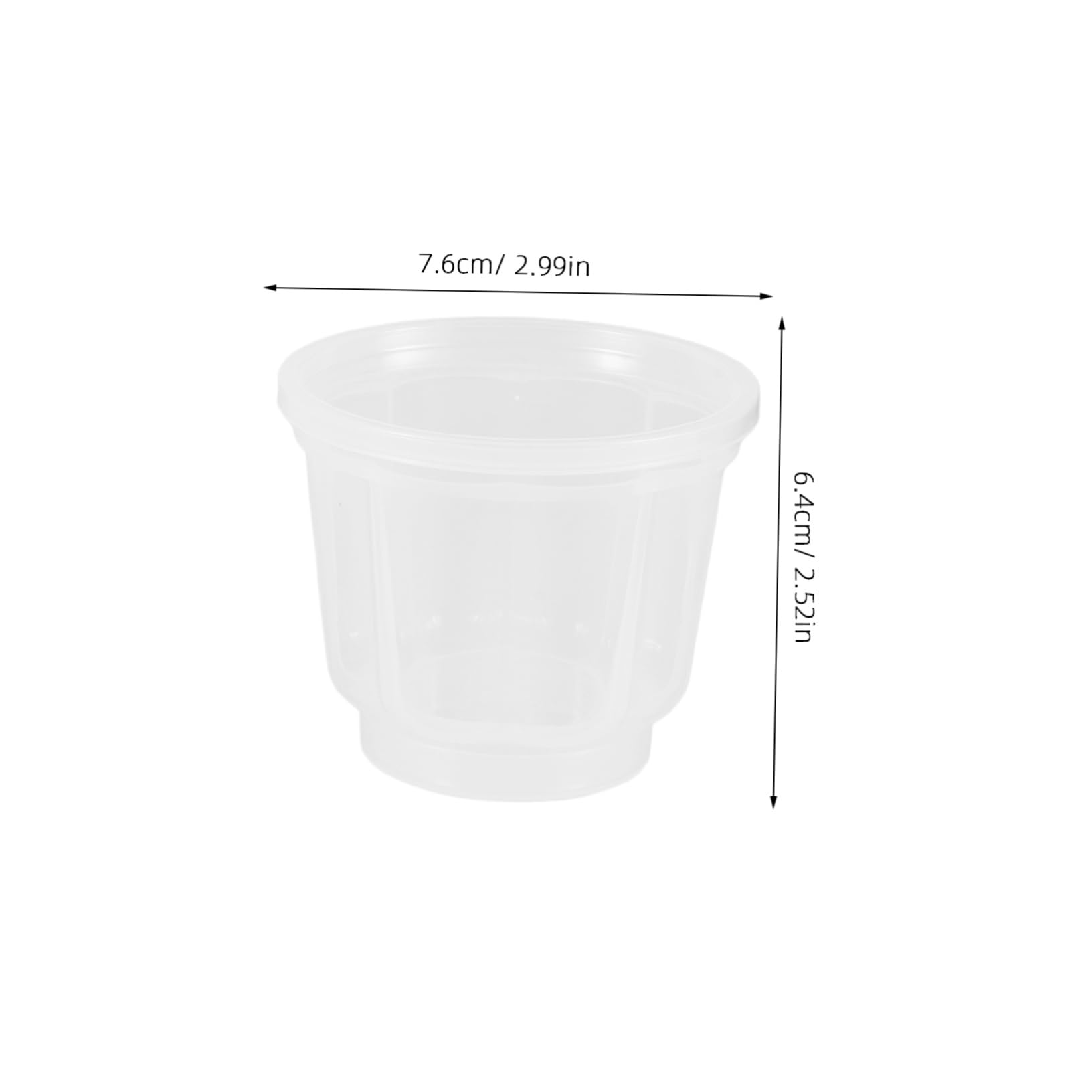 BRIGHTFUFU 4pcs Jelly Cup Mini Dessert Cups Pudding Cups Small Sauce Cups Condiment Containers Mini Trifle Cups Souffle Cups Yogurt Cup Small Tiramisu Cups Clear Dessert Cups Pp Transparent