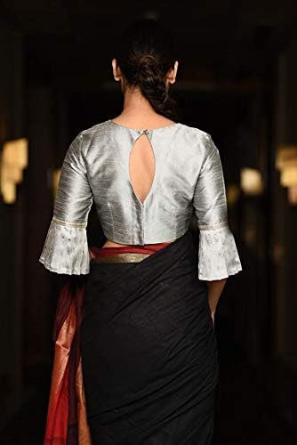 Women's Readymade Party Wear Bollywood Designer Stitched Indian Style Padded Blouse for Saree Crop Top Choli (XL-42) - Image 3