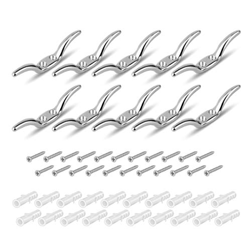 Magicfour Blind Cord Cleat, 2.5in Zinc Alloy Blind Cord Safety Kits Blind Cord