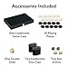 Mainstreet Classics by GLD Products 15-Inch Backgammon Board Game Set , Black/White