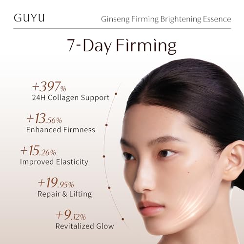 Image of Ginseng Anti-Aging Serum for Face, Peptide Collagen, Firming,30 Vials | Lifting, Firming, Plumping, Hyaluronic Acid, Panthenol, Ectoin, Beta Glucan, Single-Use Ampoule, 0% Irritation,Sensitive Skin