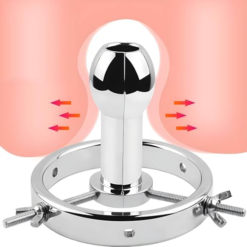 XoticPlay Extremer Analdilatator, Vaginal-Analstrecker, Hohlexpander, Analplug, verstellbar, Sexspielzeug, Gesäß, Metallspekulum, SM, Sexspielzeug für Männer und Frauen (lange Ausführung) - Image 3