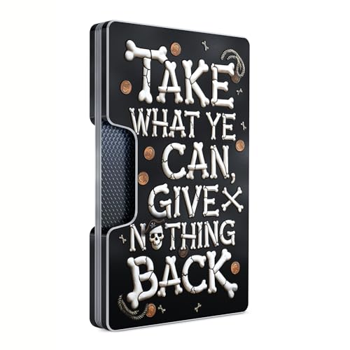 Image of Slim RFID Blocking Card Holder & Money Clip - Aluminum Wallet for Men & Women - Front Pocket Metal Minimalist Wallet Holds 15 Cards - Credit Card Holder - Durable, Lightweight, Unique Engraved Design