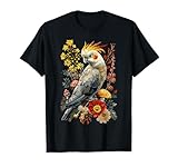 Aimez-vous les calopsittes et les perroquets Alors cette conception Cottagecore est ce dont vous avez besoin. Une tenue idéale pour votre maman, papa, grand-père ou grand-mère qui aime les oiseaux, Cottagecore et les fleurs.