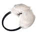 ZLYC Womens Girls Winter Fashion Adjustable Faux Fur EarMuffs Ear Warmers (Snow White)
