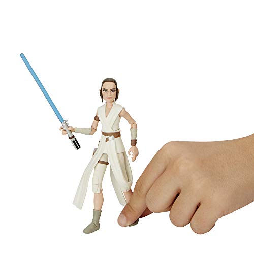 Star Wars Galaxy Of Adventures The Rise Of Skywalker Rey 5"-Scale Action Figure Toy With Fun Lightsaber Action Move #TOP6