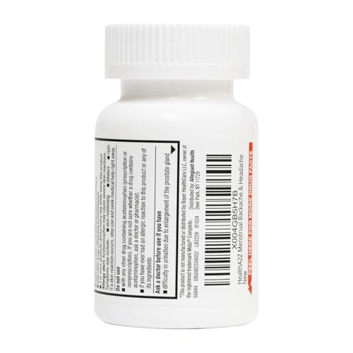 healtha2z menstrual complete pain relief tablets  relieves cramps bloating fatigue backache amp headache 90 counts