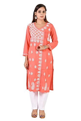 chikankari kurti amazon