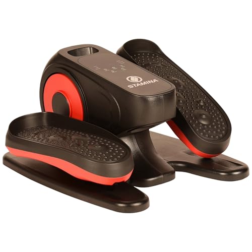Image of Stamina Inmotion Compact Strider Foot Exercise Machine - Under Desk Elliptical - Standing or Seated Elliptical Fitness Equipment