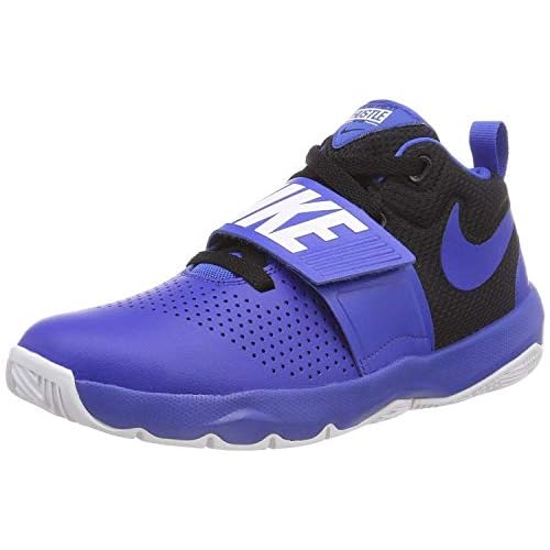 Nike Team Hustle D 8 (GS), Zapatos de Baloncesto para Niños, Azul Game Royal/Black/WH 405, 37.5 EU