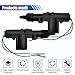 KITUREK Car Power Door Lock Kit, Universal Heavy Duty Car Power Door Lock Actuator 2-Wire 12-Volt Motor for Most Automotive Central Locking System (4PCS)