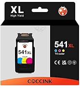 Cartucho De Tinta Remanufacturado Para Impresoras Canon PG-540XL Y CL-541XL - Compatible Con Modelos TS5150, MG3650, MX475 Y Más