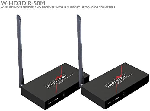 Avenview W-HD3DIR-50M-SET Wireless 5G HDMI Transmitter and Receive