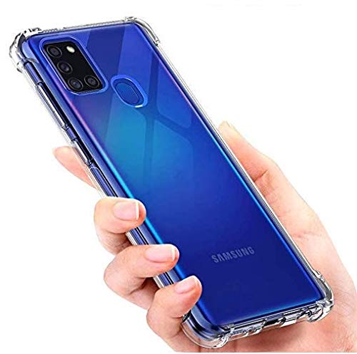 Transparent Bumper Case Cover for Samsung Galaxy A21s - Samsung A21s Back Cover (B08R6DSNFF) Amazon Price History, Amazon Price Tracker