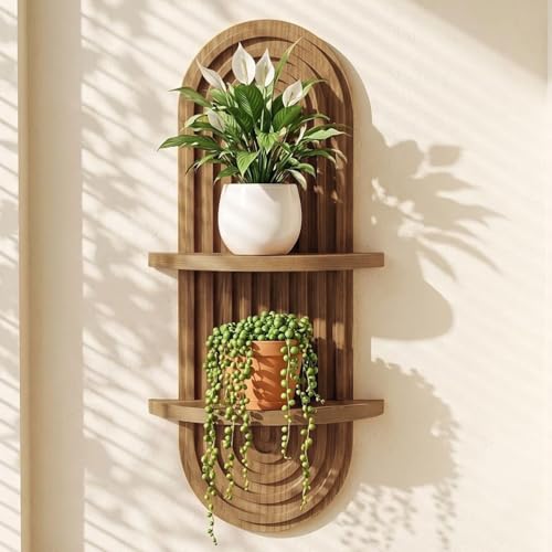 iTamovik Fluted Edge 2-Tier Shelf
