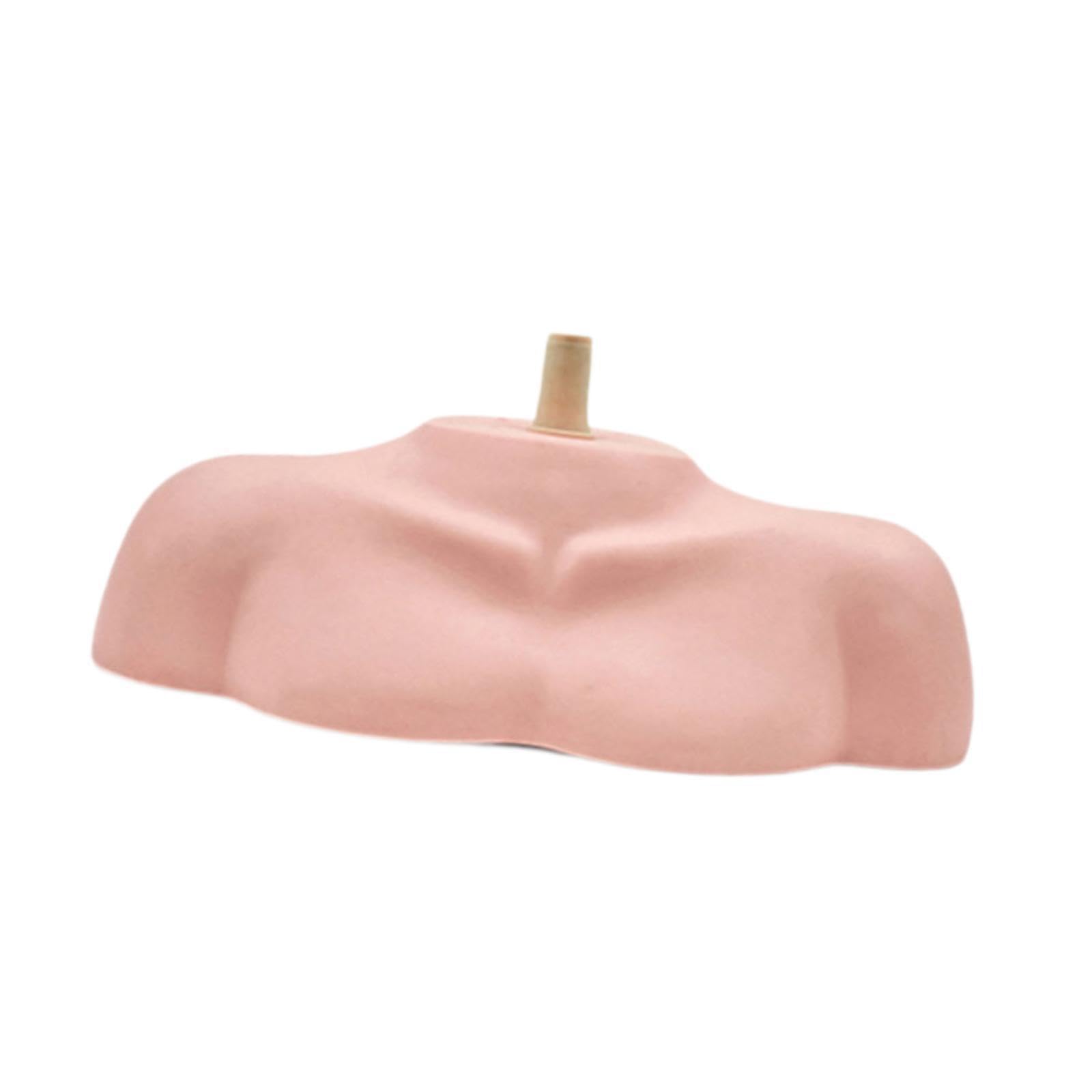TWISAXC Dummy Shoulder Model Exceptional Mannequin Head Stand Ensures Maximum Stability During Wig Application Sessions Mannequin Head Wig Stand Dummy