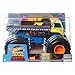 Hot Wheels Monster Trucks Oversized Haulin 64 Flatbed Truck, 1:24 Scale, Die-Cast
