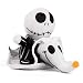 Disney Nightmare Before Christmas Jack and Zero Plush Toy, Dog Chew Toy with Squeaker