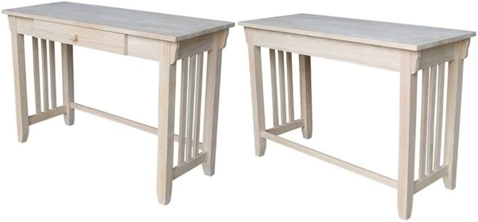 International Concepts Mission Desk with Drawer