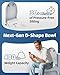 Electric Bidet Toilet Seat, Heated Toilet Seat Elongated with Instant Warm Water & Dryer, Feminine & Front Rear Wash, Wireless Remote, Self-Clean Nozzle, Slow Close Lid, Upgraded Silent ECO Child Mode