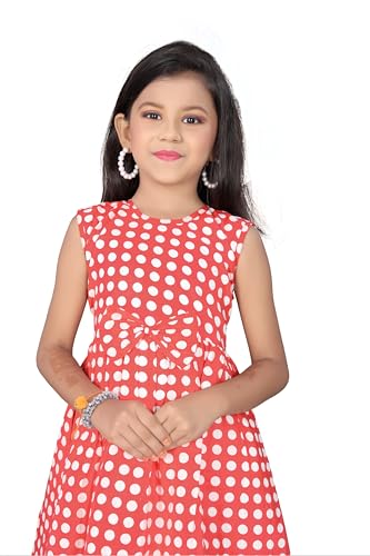 Image of Girls Pure Cotton Soft Frock with Astar, Printed Multicolor for Girl Child