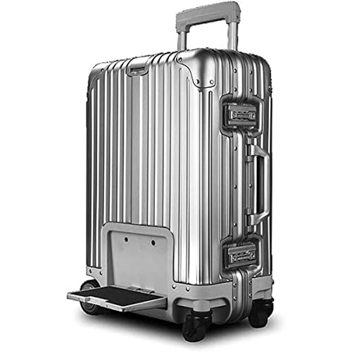 Travel Luggage, Smart Remote Control Carry-on Luggage, Follow 20-inch Cycling Suitcase, Cruise Control, Charging Trolley Suitcase, Durable