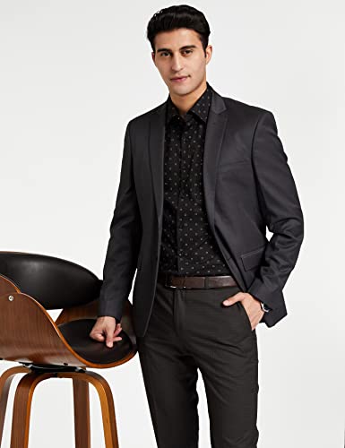 Image of Diverse Men's Cotton Printed Full Sleeve Regular Formal Shirt