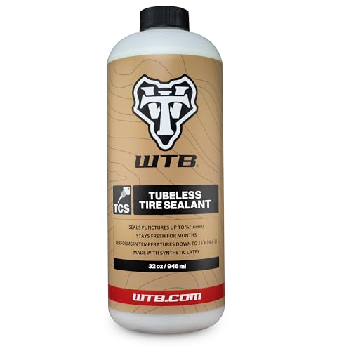 WTB Tubeless Bike Tire Sealant (32 oz) Quick Seal for Punctures up to 6mm, All Conditions