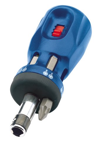 Draper 75065-7 Round Screwdrivers with Ratchet Wrench