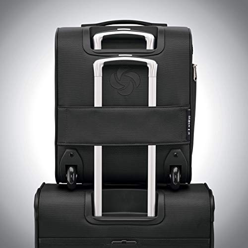 Samsonite Solyte DLX Softside Luggage, Midnight Black, Underseater3