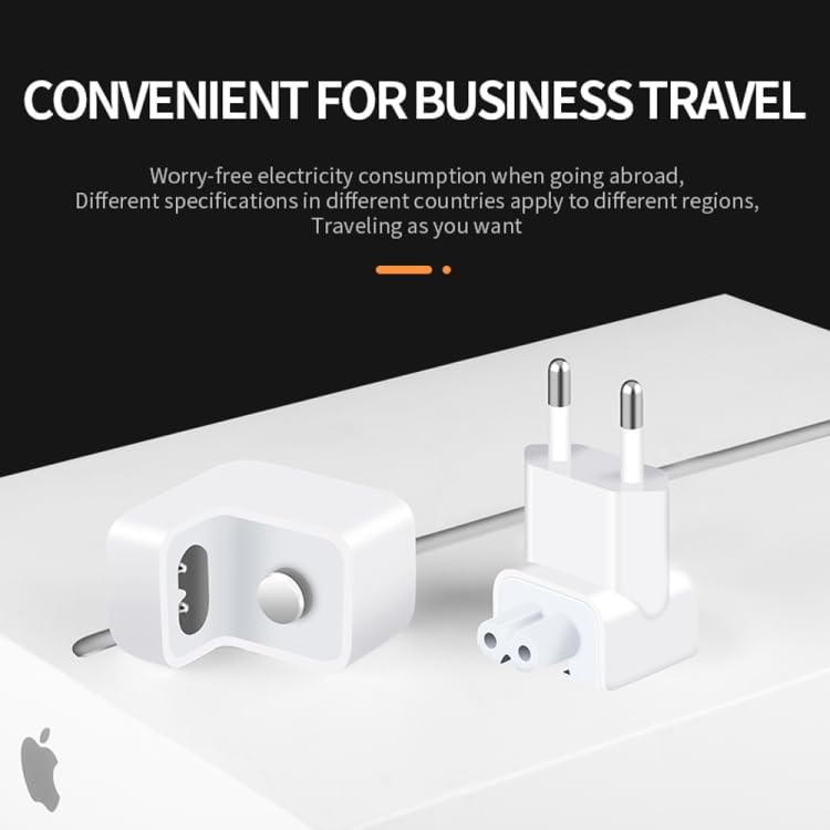 Adaptador Corriente para Fuentes de alimentación Compatible con Aple, Reemplazo para Adaptador de Corriente Compatible con Macbook, iPhone, iPad, Conexión Europea - imagen 6