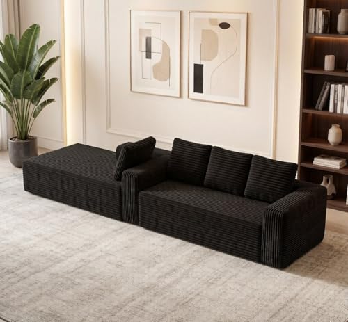 Canapé d'angle convertible 250cm modulaire Yihomfy