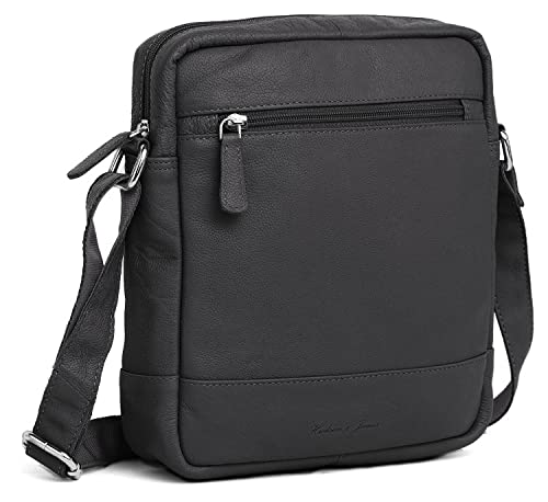 Sac bandoulière en cuir pour voyage et travail un crossover femme élégant pour iPad