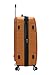 Rockland Melbourne Hardside Expandable Luggage with Spinner Wheels, Orange, Checked Large 28