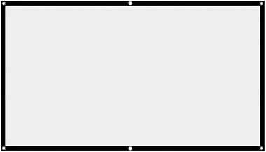 DDLMM 100 Inch Foldable Projector Screen HD White Projection Screen 3D Movie for Outdoor Camping 169 Portable 1pc