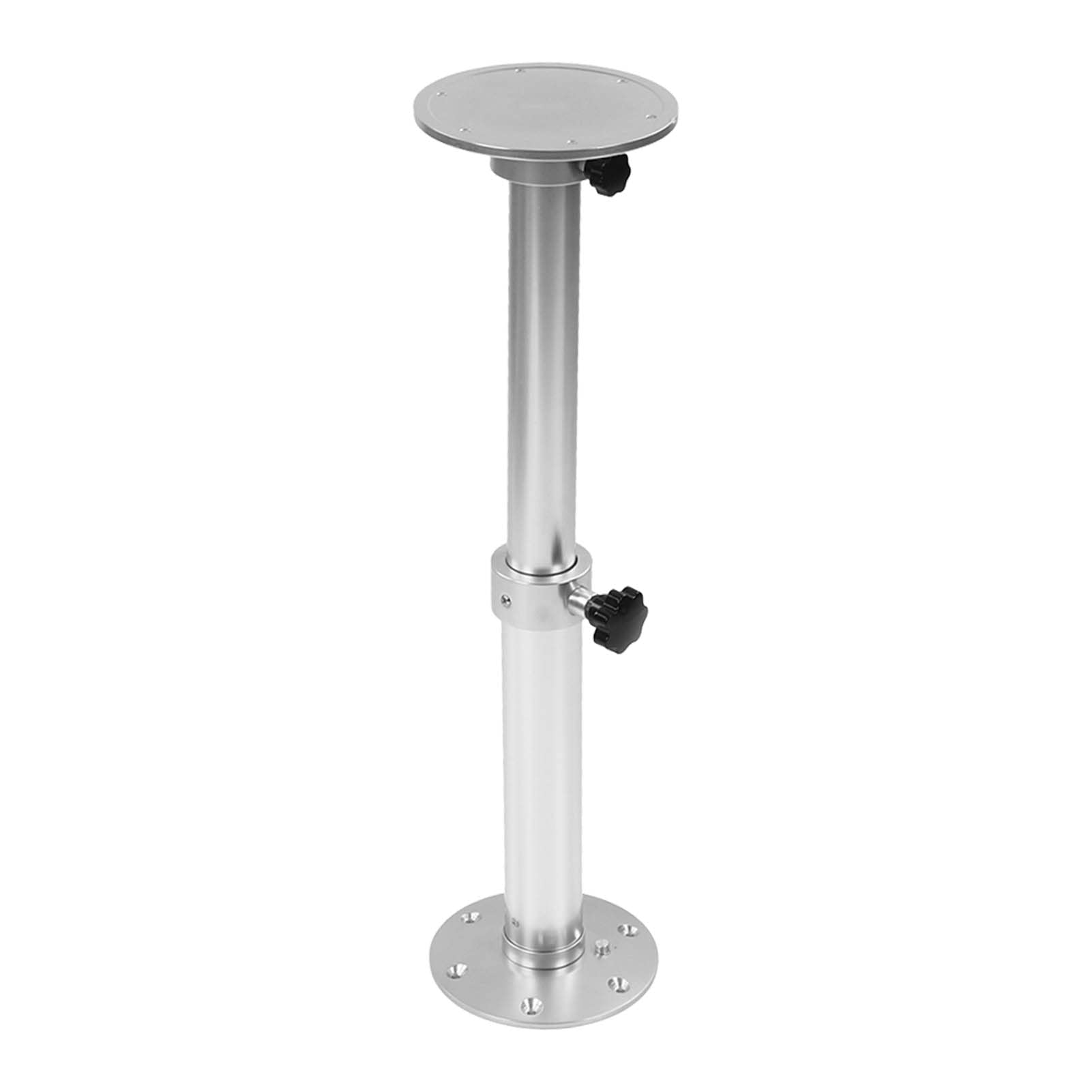Gamba del Tavolo per Camper, Gamba del Piedistallo del Tavolo 445-690 Mm Rotazione Regolabile a 360 ° in Lega di Alluminio per Yacht per Camper