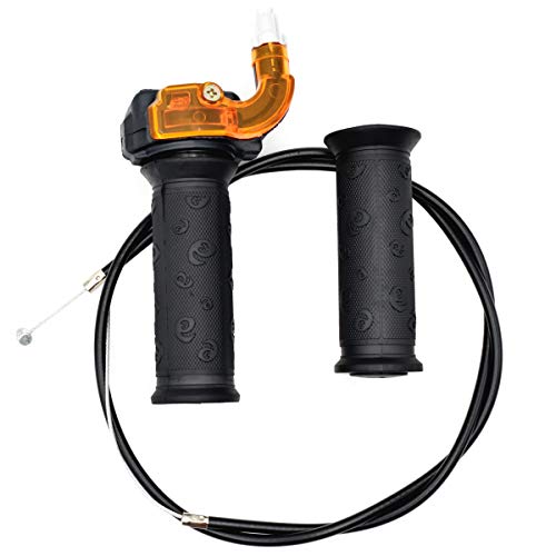 Royitay 7/8" 22Mm Twist Throttle Accelerator Grip And 39"Cable For 47Cc 49Cc 2-Stroke 4 Wheeler Quad Trail Bike Mini Dirtbike Atv Quad Pocket #TOP7