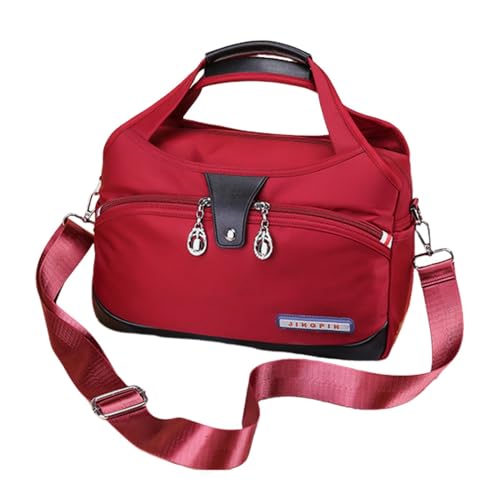 Sac à bandoulière spacieux étanche avec poches multiples pour femme