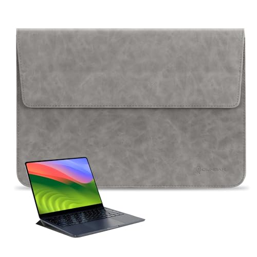 Omnpak Laptop Hülle Tasche Laptophülle für 13-13.6 MacBook Air M3/M2/M1 (2024-2018), 13 MacBook Pro M2/M1 Pro/Max, Dell XPS 13,Surface Laptop Studio 2, Surface Laptop 4 13.5