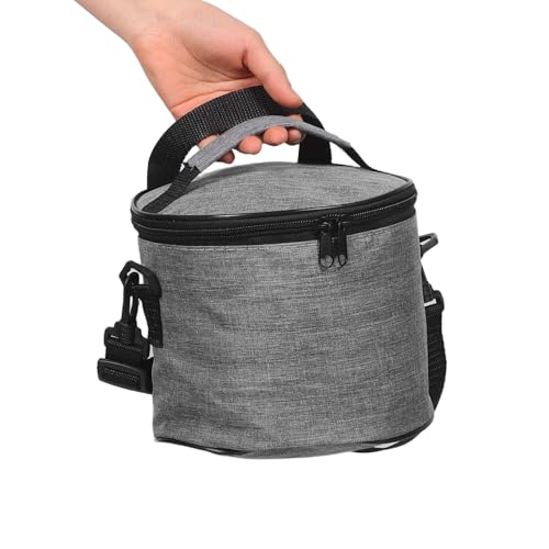 Bolsa de golosinas para perros LOORGVEL gris pequeña con cierre de cremallera 5